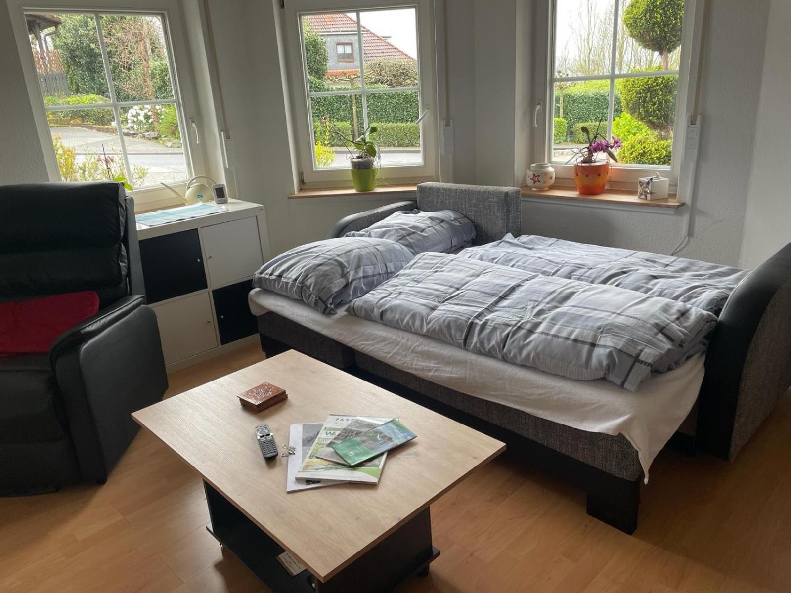 Ferienwohnung Domiziel Fuer 1 Bis 4 Personen Im Gruenen Hamm  エクステリア 写真